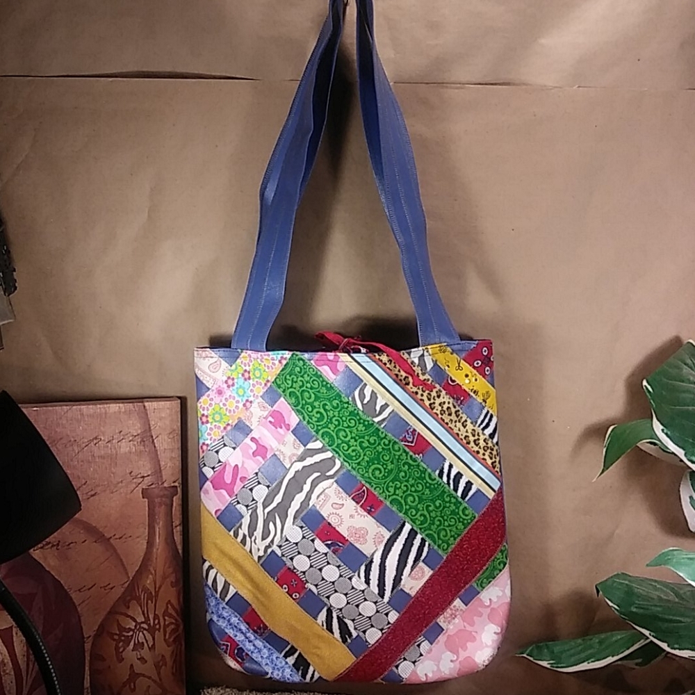 Patch Work Handbag - image 1